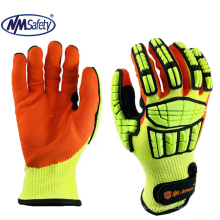 NMsafety  ANSI cut A5 TPR  mechanical work anti-impact gloves CE EN388 4544EP